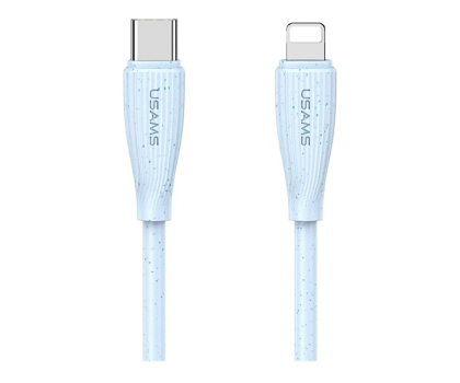 Kabel USAMS Kabel SJ717 30W USB-C do Lightning 1m niebieski